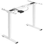 tectake Elektrisch tafelonderstel Twain in hoogte verstelbaa, Huis en Inrichting, Bureaus, Verzenden, Nieuw