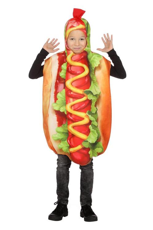 Hotdog Kostuum Kind Hotdog, Kinderen en Baby's, Carnavalskleding en Verkleedspullen, Nieuw, Verzenden