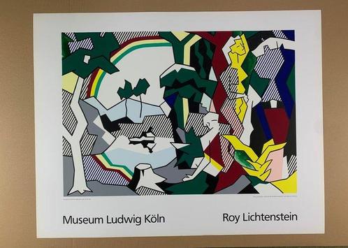 Roy Lichtenstein (1923-1997) - Landscape with Figures and, Antiek en Kunst, Kunst | Tekeningen en Fotografie