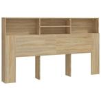 Hoofdkast 180x19 sonoma eiken | OP = OP | Stockopruiming!, Huis en Inrichting, Slaapkamer | Bedden, Bruin, Verzenden, Nieuw, 180 cm