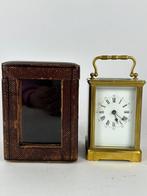 Rijtuigklok - Antiek Glas, Messing - 1850-1900 - A Carriage, Antiek en Kunst, Antiek | Klokken