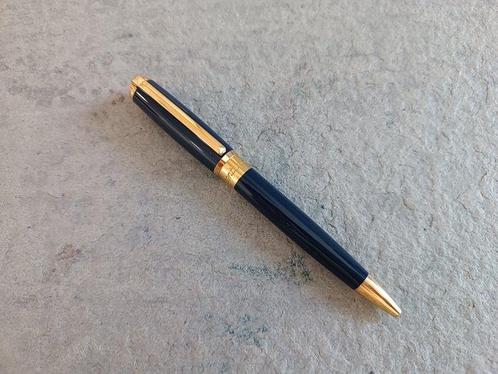 Bolígrafo S.T Dupont D-Initial, laca azul. - Stylo à bille, Verzamelen, Pennenverzamelingen