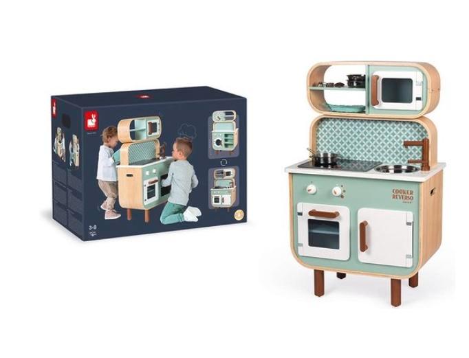 Janod Keuken - Reverso - Speelgoedkeuken Met Licht en geluid, Kinderen en Baby's, Speelgoed | Duplo en Lego, Verzenden