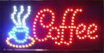 Coffee koffie lamp LED verlichting reclame bord lichtbak #K, Huis en Inrichting, Verzenden, Nieuw