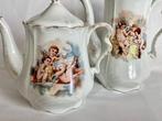 Porcelaine de Paris , Antieke koffiekan & Theepot ca 1900 _