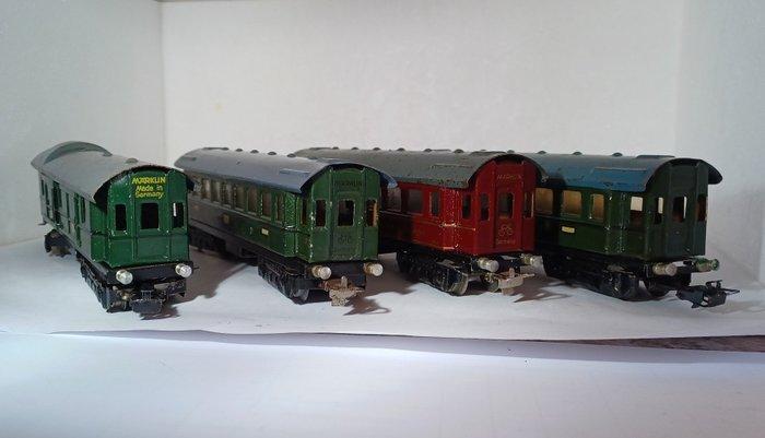 Märklin H0 - 341 / 343 / 344 - Ensemble de wagons de, Hobby en Vrije tijd, Modeltreinen | H0