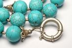 Turquoise - 925 Zilver - Halsketting