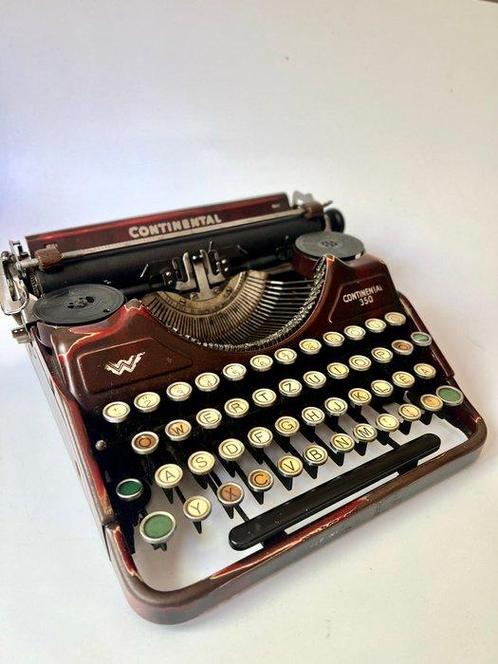 Continental 350 - Machine à écrire - 1940-1950, Antiek en Kunst, Kunst | Designobjecten
