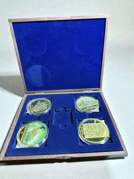 Frankrijk. Medal Ensemble de médailles commémoratives, Postzegels en Munten, Munten | Europa | Niet-Euromunten