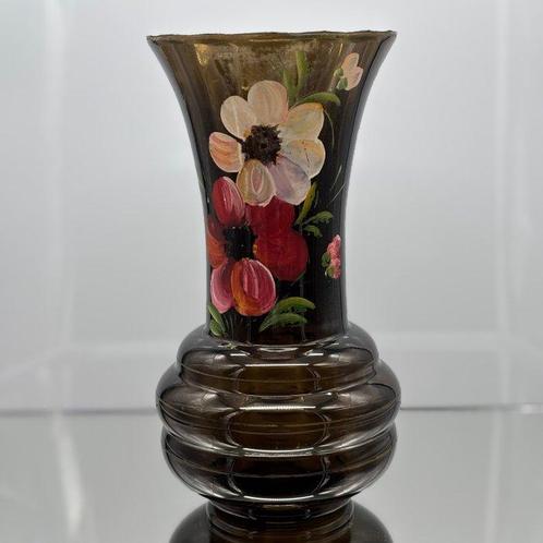 Verreries Edmond Paul - Vase - Manganèse - 30,5 centimètres, Antiek en Kunst, Antiek | Glaswerk en Kristal