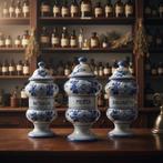 Themacollectie - Drie albarellen van Antica Farmacia, Mod., Antiek en Kunst