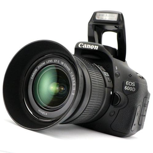 Canon EOS 600D + EF-S 18-55mm f/3.5-5.6 IS II #DSLR, Audio, Tv en Foto, Fotocamera's Digitaal