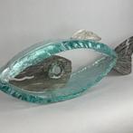 Andrzej Rafalski - sculptuur, LARGE -Glass Fish- hand nade -