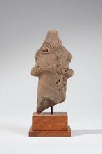 Een terracotta hoofd - Komaland - Ghana (Zonder, Antiek en Kunst