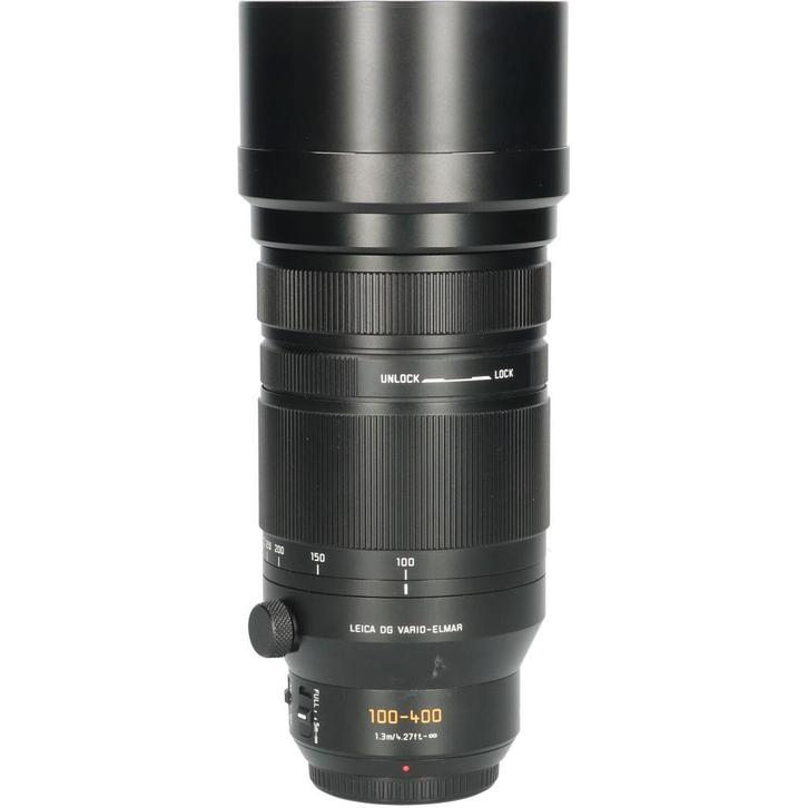 Panasonic Leica DG Vario Elmarit 100-400mm f/4.0-6.3 ASPH, Audio, Tv en Foto, Foto | Lenzen en Objectieven, Overige typen, Gebruikt