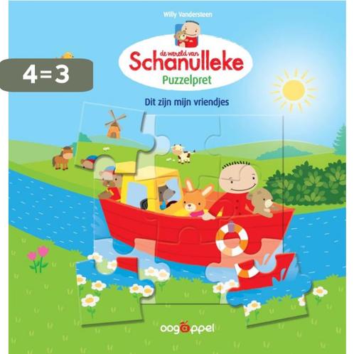 De wereld van Schanulleke puzzelpret / Schanulleke, Boeken, Kinderboeken | Baby's en Peuters, Gelezen, Verzenden