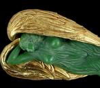 Ernst Fuchs (1930-2015) - sculptuur, Schlafender Engel-, Antiek en Kunst
