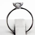Zonder minimumprijs - Verlovingsring - 14 karaat Witgoud -