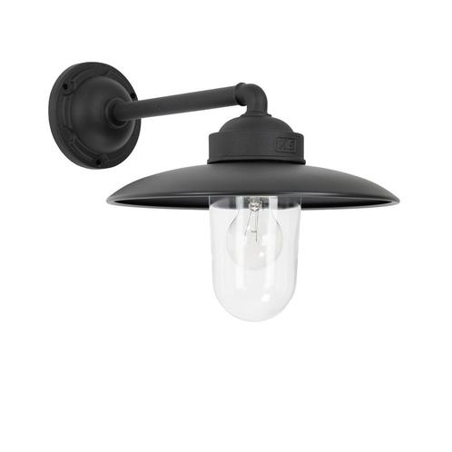 Stal- & Boerderijlampen Palazzo Stallamp Matzwart, Tuin en Terras, Buitenverlichting, Verzenden