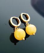 Butterscotch Natural Baltic Amber Oorbellen - Ronde bal, Verzamelen