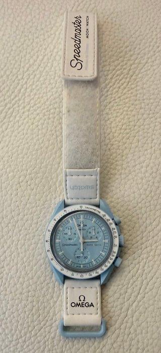Swatch - MoonSwatch - Mission to Uranus - Zonder, Handtassen en Accessoires, Horloges | Heren