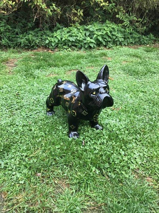 Artheos (1951) - Sculpture, Bouledogue Louis Vuitton - 46 cm, Antiek en Kunst, Curiosa en Brocante