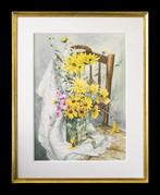 Robert Borret (1924) - Marguerites jaunes dans un vase