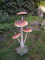 Sculpture, Decorative Garden Picker, Mushrooms - 50 cm -