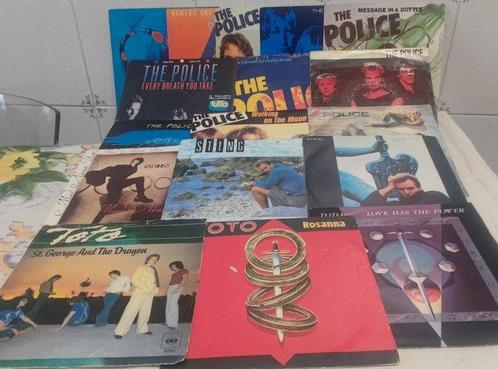 Police & Related, Toto - Collection of 18 x 7 singles /EPs, Cd's en Dvd's, Vinyl Singles
