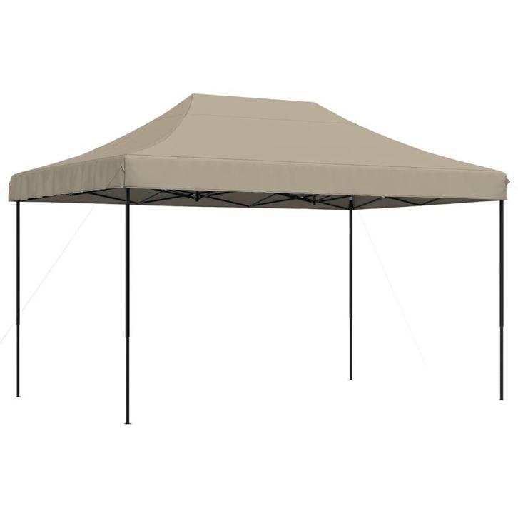 Pop-up Tent 440x292 Taupe | Tweede Kansje | OP = OP, Tuin en Terras, Partytenten, Minder dan 4 meter, Minder dan 5 meter, Opvouwbaar