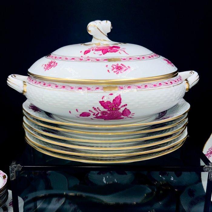 Herend - Extensive Dinner Set for 6 persons (54 pcs) -, Antiek en Kunst, Antiek | Meubels | Tafels