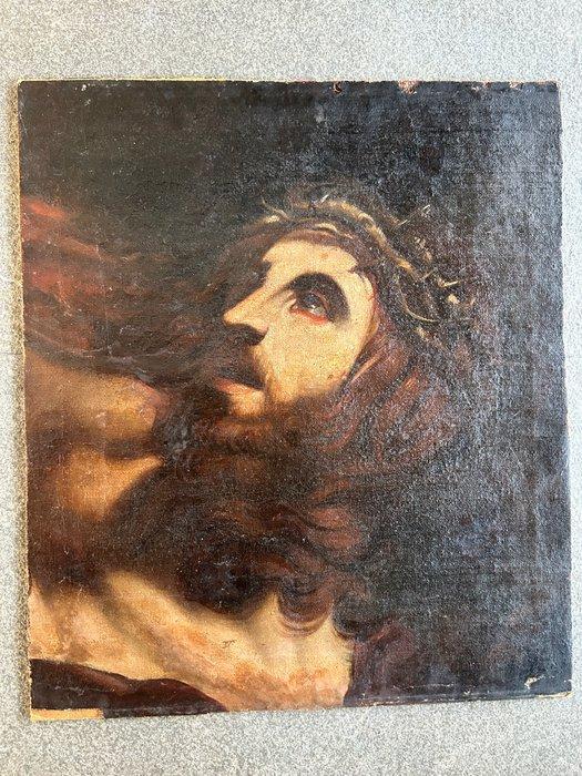 Italiaanse school (XVII) - Cristo coronato di spine, Antiek en Kunst, Kunst | Schilderijen | Klassiek