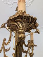 Kroonluchter - Brons - Bronzen afwerking goud, Antiek en Kunst