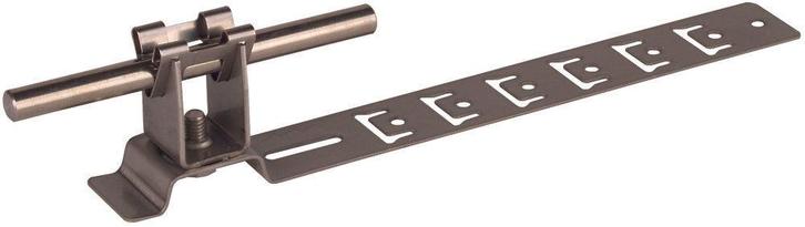 Dehn Unigrip StSt Dakgeleiderhouder H20mm Rd 8mm Met beugel, Doe-het-zelf en Bouw, Elektriciteit en Kabels, Verzenden