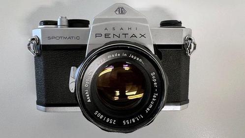 Pentax Spotmatic SP + Super-Takumar 1.8/55mm | Appareil, Audio, Tv en Foto, Fotocamera's Analoog