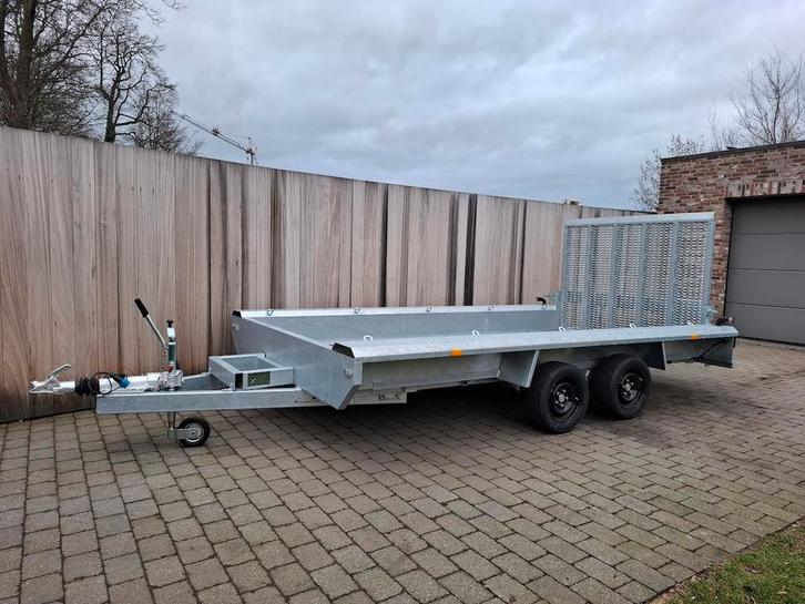 Te Koop: Syma Machine Transporter 400x180 – MTM 3500 kg, Auto diversen, Aanhangers en Bagagewagens, Nieuw
