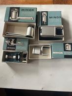 Minox A / B / C / uchwyt statywu + lupa + lampa byskowa +, Audio, Tv en Foto, Nieuw
