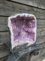 Geen minimumprijs - Amethist Geode Amethist - Hoogte: 29 cm, Verzamelen
