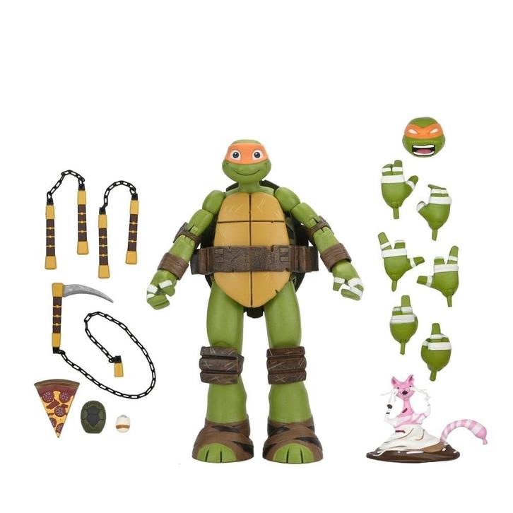 Teenage Mutant Ninja Turtles Action Figure Ultimate Michelan, Verzamelen, Film en Tv, Nieuw, Ophalen of Verzenden