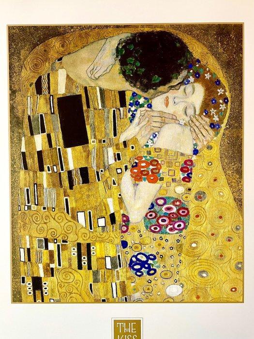 Gustav Klimt (after) - “The Kiss” (1907) - Jaren 1990, Antiek en Kunst, Kunst | Tekeningen en Fotografie