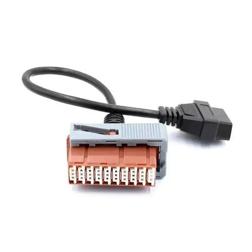 Citroën/Peugeot 30-pins OBD1 naar 16-pins OBD2 Verloopkabel, Auto diversen, Autogereedschap, Verzenden