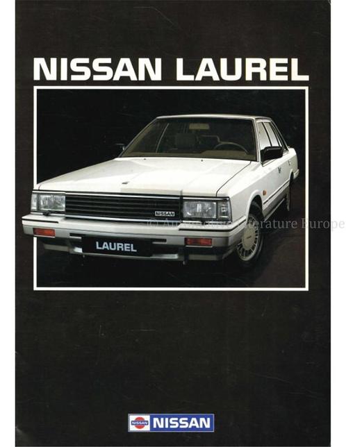 1985 NISSAN LAUREL BROCHURE NEDERLANDS, Livres, Autos | Brochures & Magazines