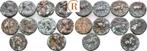 Lot 10 x Tetradrachmen Indien: Kushan Soter Megas, ca 55-105, Postzegels en Munten, Munten | Amerika, Verzenden