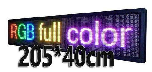 Full Color LED lichtkrant 133*24cm - RGB, Huis en Inrichting, Woonaccessoires | Overige, Verzenden