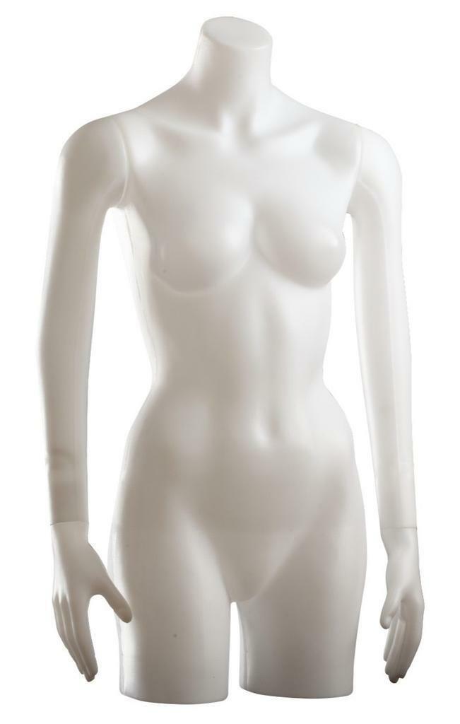 *TIP*  Plastic collection torso 3/4 model dame wit X2220-01, Articles professionnels, Aménagement de Bureau & Magasin | Commerce & Inventaire