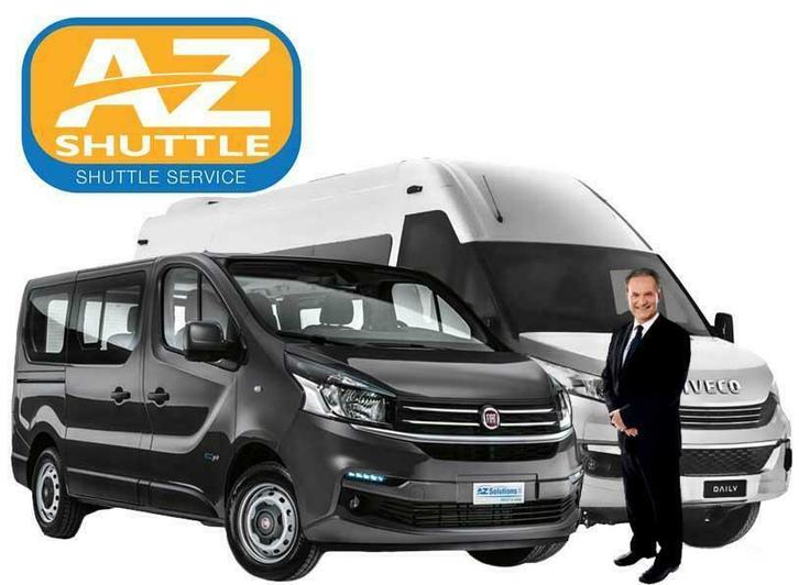 AZShuttle.be Mini-bus|Bus Transport8 200 Personne, Diensten en Vakmensen, Koeriers, Chauffeurs en Taxi's