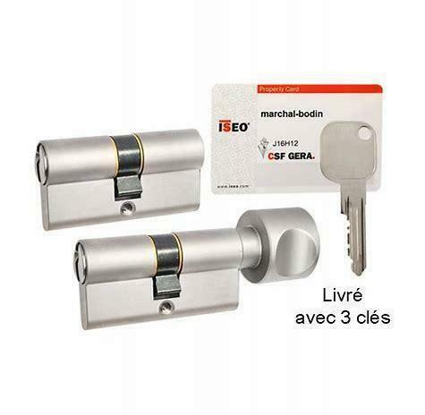 Iseo f9 Skg***(knop)cilinders met propety card in alle maten, Doe-het-zelf en Bouw, Hang- en Sluitwerk, Slot, Nieuw, Koper of Messing