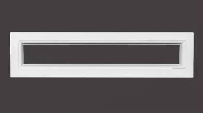 PVC raam Drutex b.98 x h.35 Hoogrendement HR++, Doe-het-zelf en Bouw, Raamkozijnen en Schuifdeuren, Inclusief glas, Nieuw, Kunststof