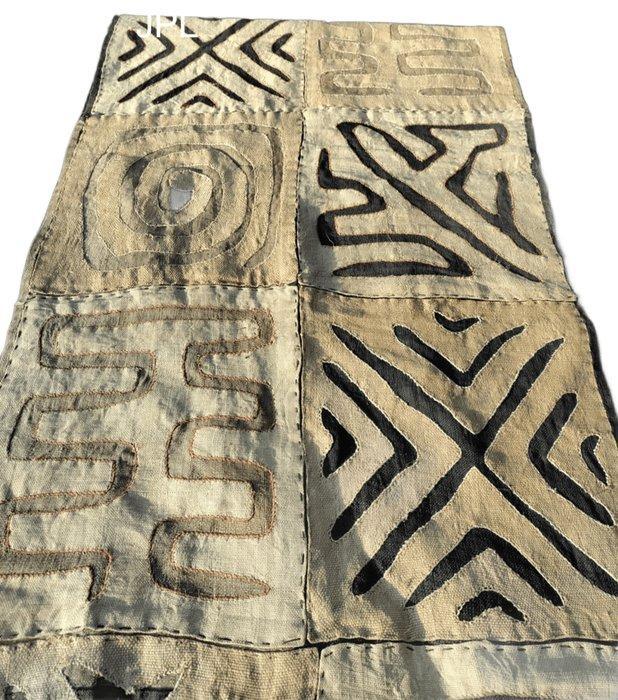 Kuba textiel loper - DR Congo, Antiek en Kunst, Kunst | Niet-Westerse kunst