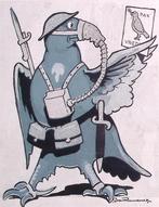 Spotprent over de Nobelprijs voor de vrede (lijst optie), Verzenden